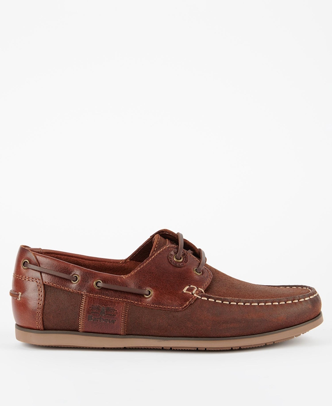 Loafers Barbour Capstan Hombre Marrones | 817204-EFB