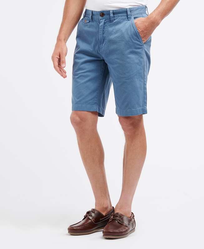 Pantalones Barbour Neuston Twill Hombre Azules | 725680-QUS