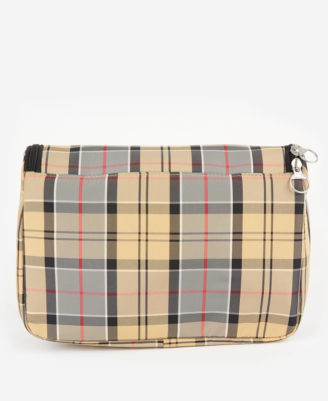 Bolsas Barbour Tartan Hanging Washbag Hombre Beige | 549327-QFJ