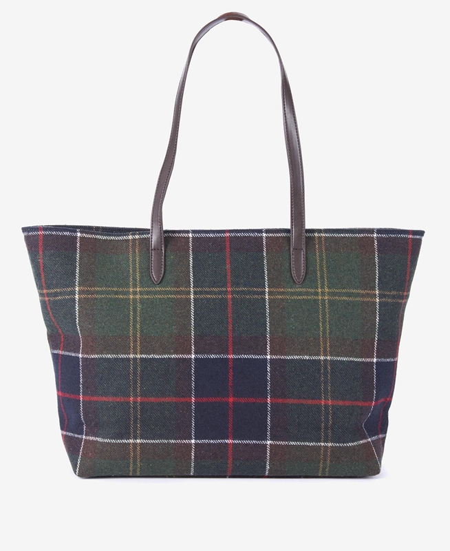 Bolsas Barbour Tasche Witford Tartan Tote Mujer Multicolor | 758912-ZLV