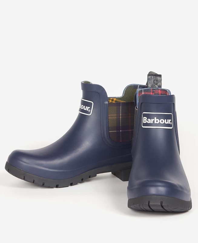 Botas Barbour Kingham Mujer Azul Marino | 928401-JXY