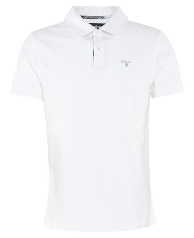 Camiseta Barbour Birkhill Hombre Blancas | 019286-OQE