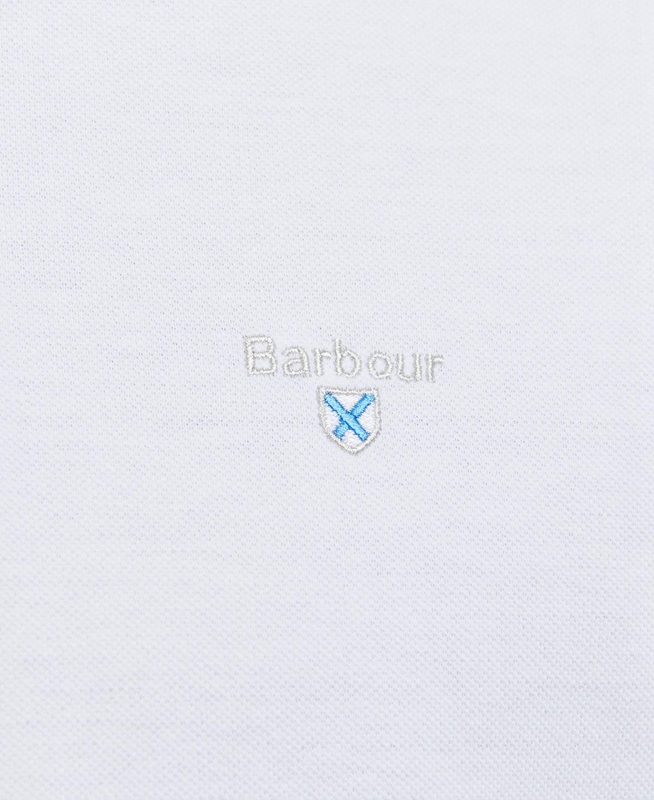 Camiseta Barbour Birkhill Hombre Blancas | 019286-OQE