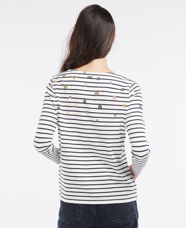 Camiseta Barbour Bradley Print Top Mujer Multicolor | 416923-HVJ