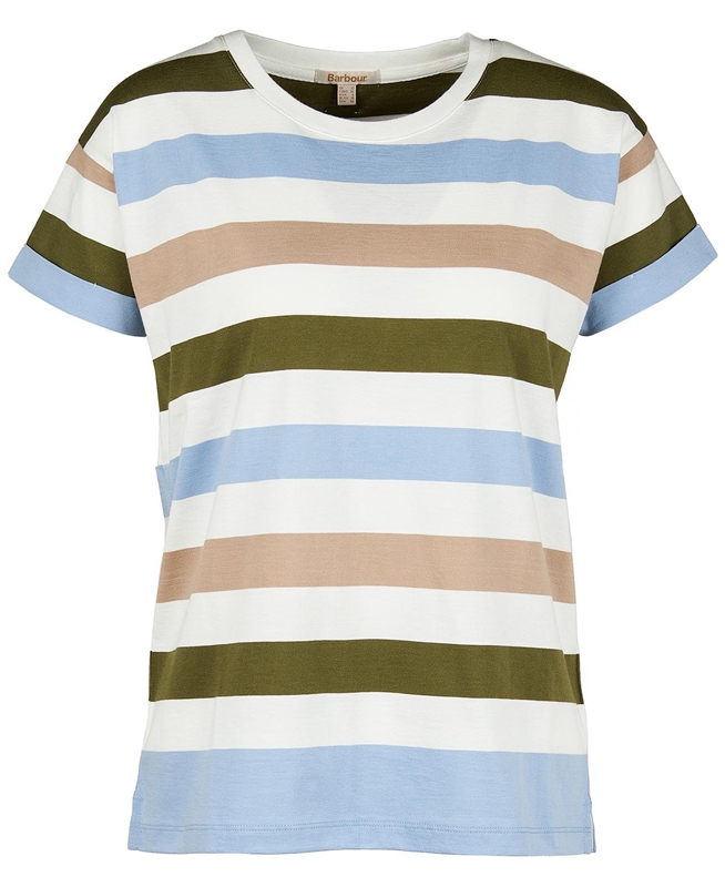 Camiseta Barbour Explorer Marley Top Mujer Multicolor | 509867-LKQ