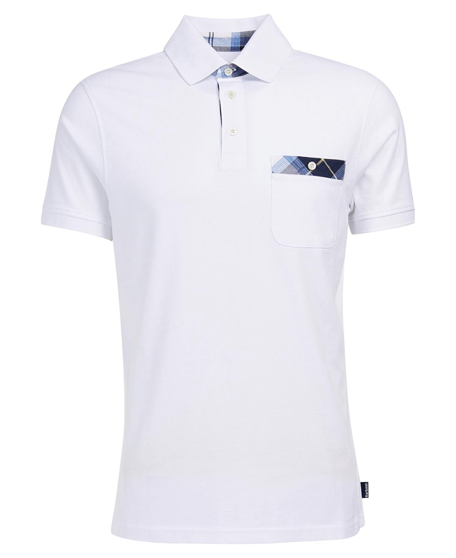 Camiseta Barbour Lirst Hombre Blancas | 382950-IBW