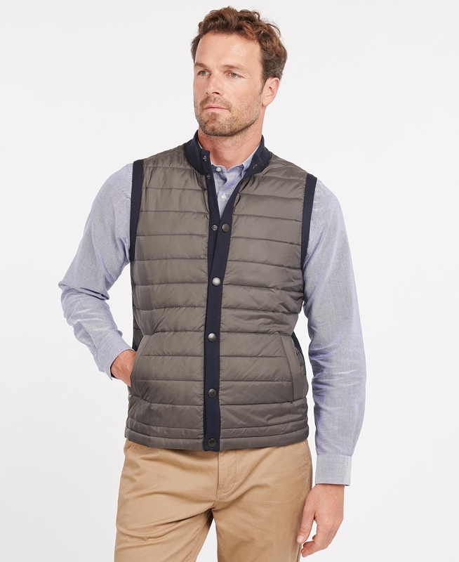 Chalecos Barbour Essential Hombre Azul Marino | 692835-JAE