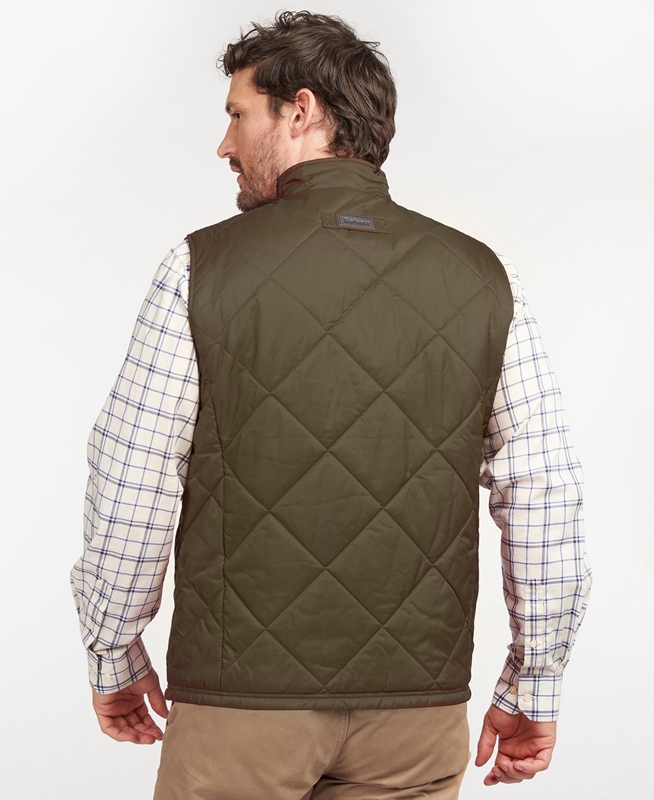 Chalecos Barbour Finn Hombre Verde | 983172-YLH