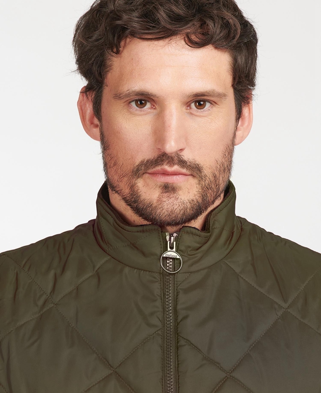 Chalecos Barbour Finn Hombre Verde | 983172-YLH