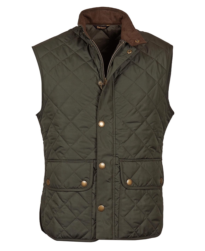 Chalecos Barbour Lowerdale Hombre Verde Oliva | 326875-TZB