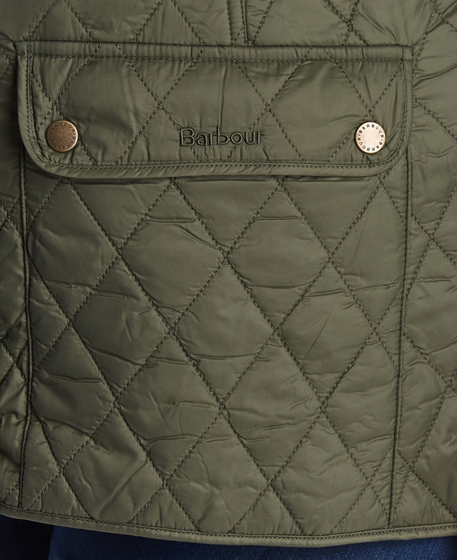 Chalecos Barbour Otterburn Mujer Verde | 506149-GVL