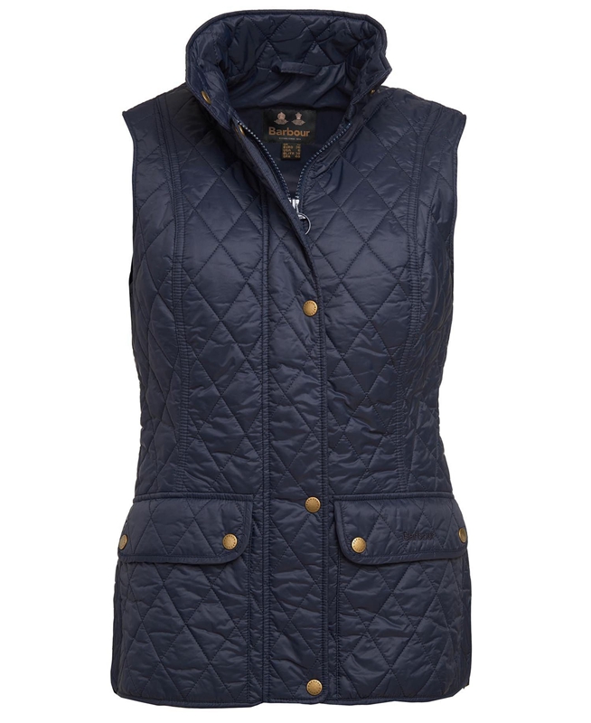 Chalecos Barbour Weste Otterburn Mujer Azul Marino | 046359-CZY