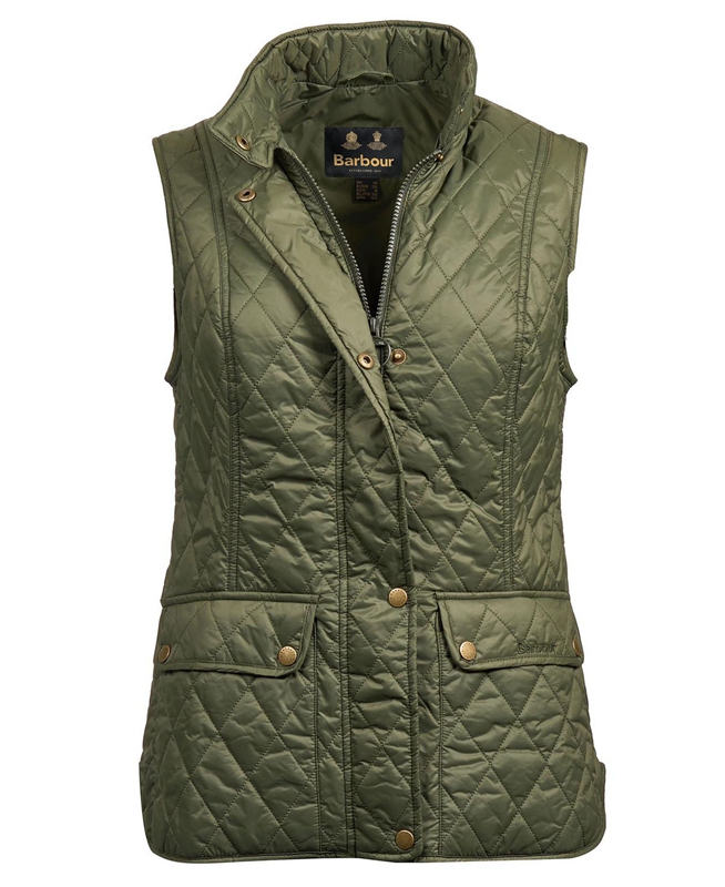 Chalecos Barbour Weste Otterburn Mujer Verde Oliva | 396278-MGT