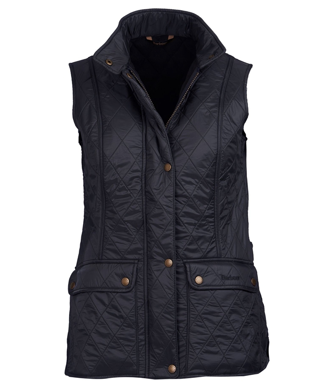 Chalecos Barbour Weste Wray Mujer Negras | 251390-VEB