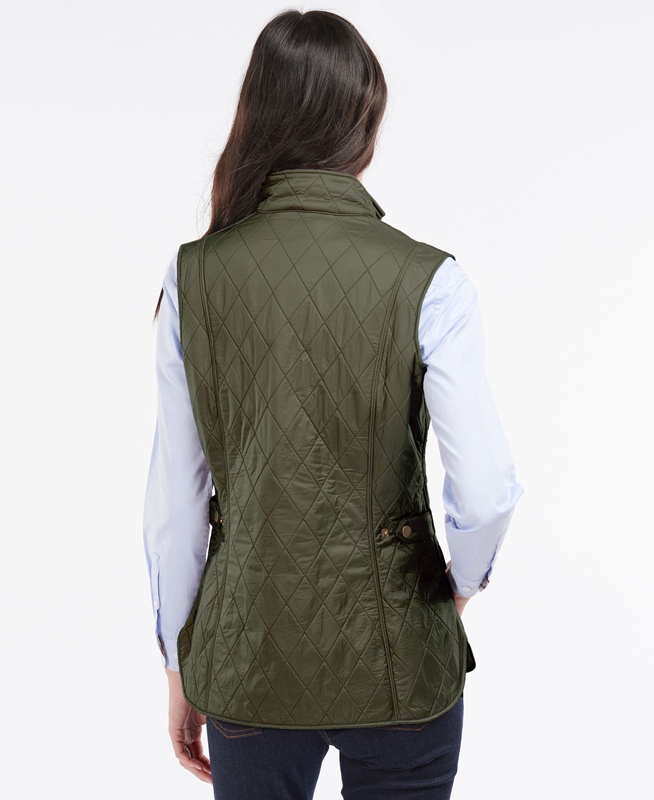 Chalecos Barbour Weste Wray Mujer Verde | 160852-PXK