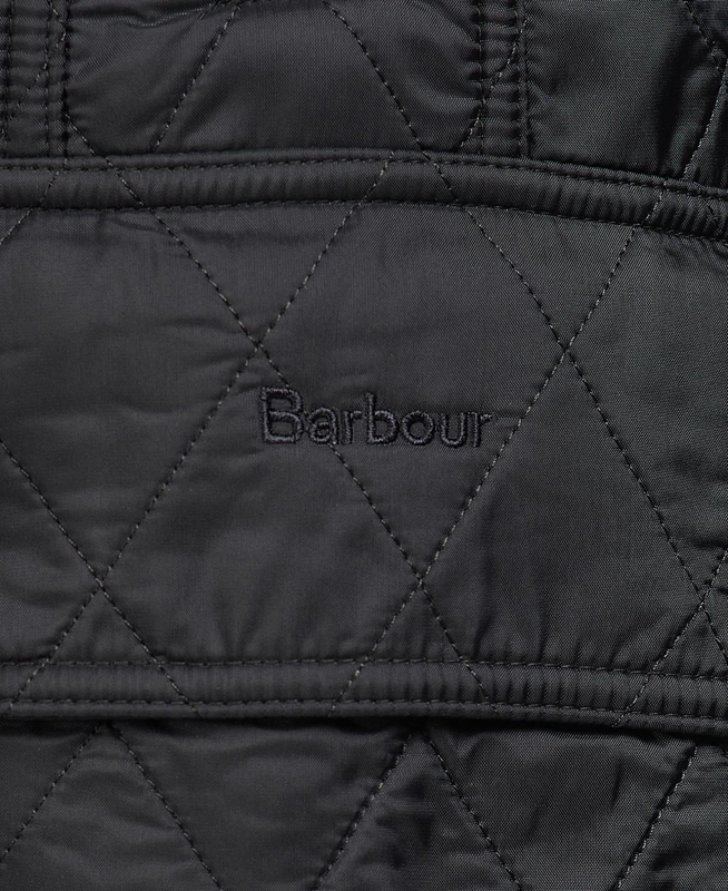 Chaqueta Acolchada Barbour Beadnell Polarquilt Mujer Negras | 213485-VWM