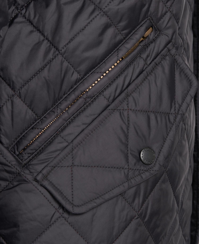 Chaqueta Acolchada Barbour Flyweight Chelsea Hombre Negras | 428360-TKP