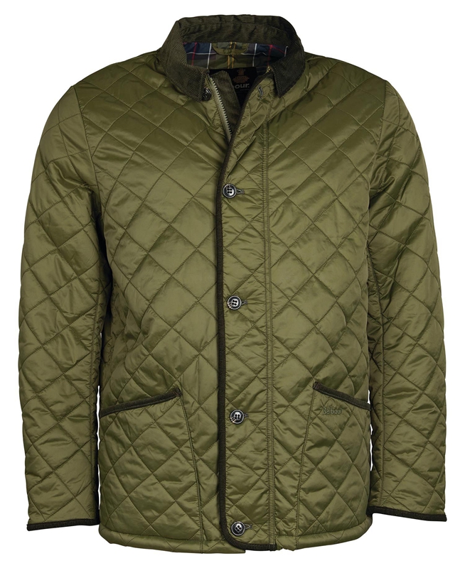 Chaqueta Acolchada Barbour Invierno Liddesdale Hombre Verde Oliva | 659704-KEQ