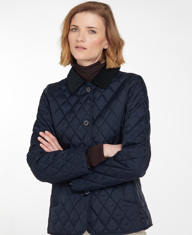 Chaqueta Acolchada Barbour Omberlsey Mujer Azul Marino | 368409-NHK