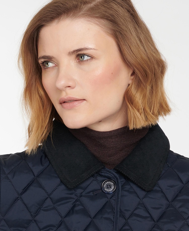 Chaqueta Acolchada Barbour Omberlsey Mujer Azul Marino | 368409-NHK