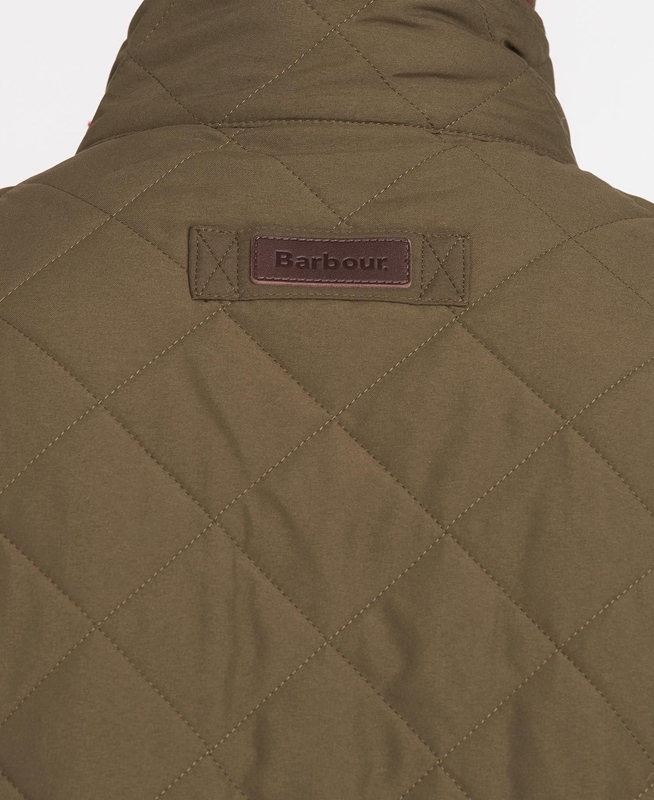 Chaqueta Acolchada Barbour Shoveler Hombre Verde Oliva | 275301-FVT