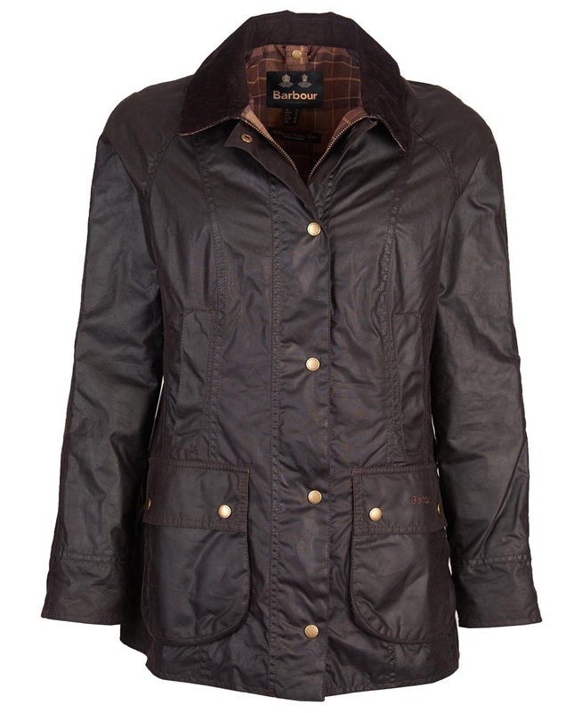 Chaqueta Encerada Barbour Beadnell® Mujer Marrones | 037952-XPD