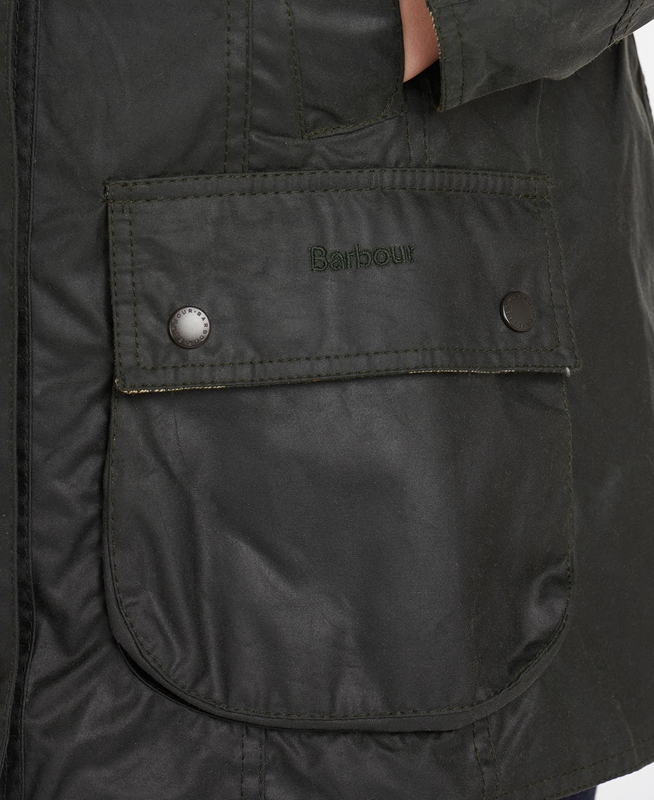 Chaqueta Encerada Barbour Beadnell® Mujer Negras | 943571-BOY