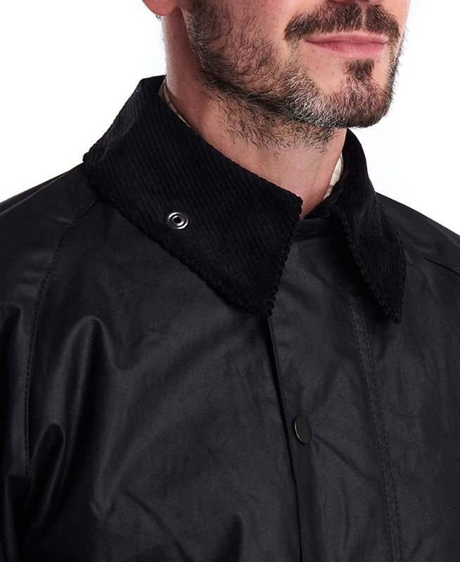 Chaqueta Encerada Barbour Beaufort® Hombre Negras | 928613-NBQ