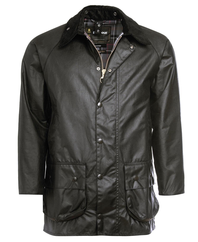 Chaqueta Encerada Barbour Beaufort® Hombre Negras | 928613-NBQ