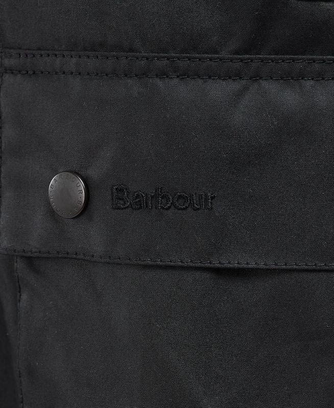 Chaqueta Encerada Barbour Beausby Hombre Negras | 837904-BPV