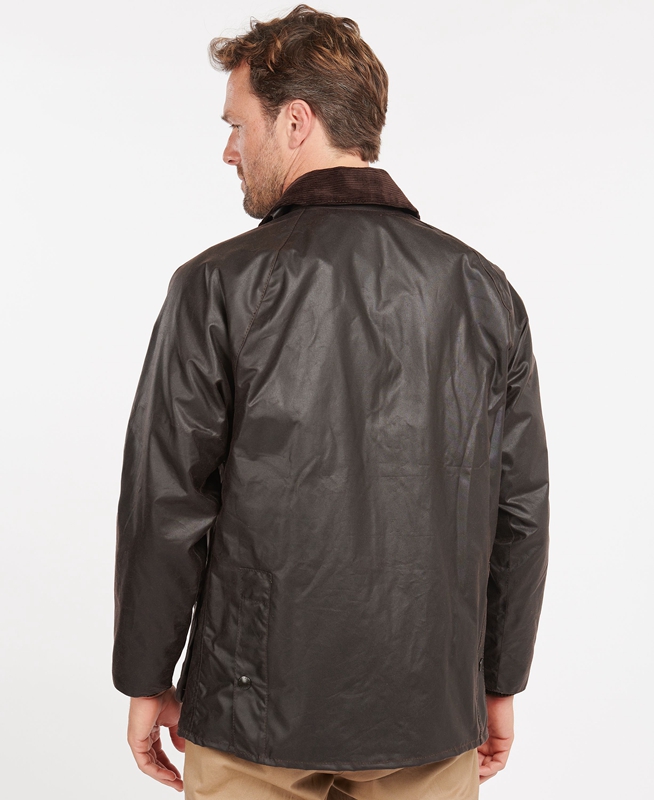 Chaqueta Encerada Barbour Bedale® Hombre Cafe | 176390-JEV