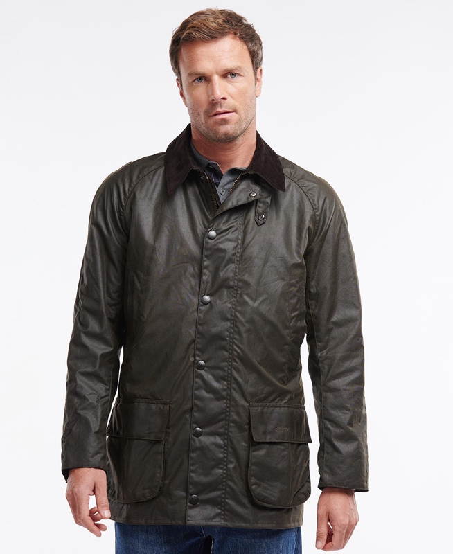 Chaqueta Encerada Barbour Bristol Hombre Verde Oliva | 526089-TOH