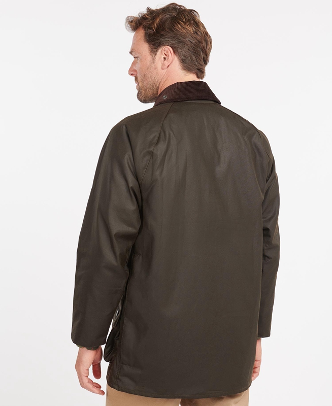 Chaqueta Encerada Barbour Classic Beaufort® Hombre Verde Oliva | 256714-FRL