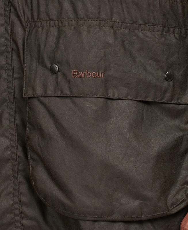 Chaqueta Encerada Barbour Classic Durham® Hombre Verde Oliva | 485673-ZPO