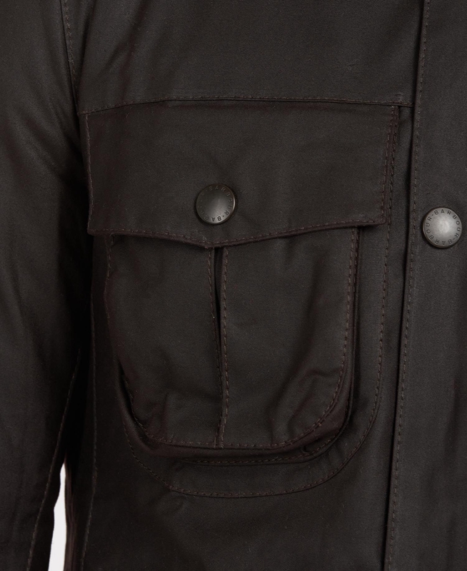 Chaqueta Encerada Barbour Corbridge Hombre Negras | 052738-LEW