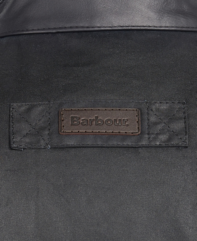 Chaqueta Encerada Barbour Hereford Hombre Azules | 194263-ZSX