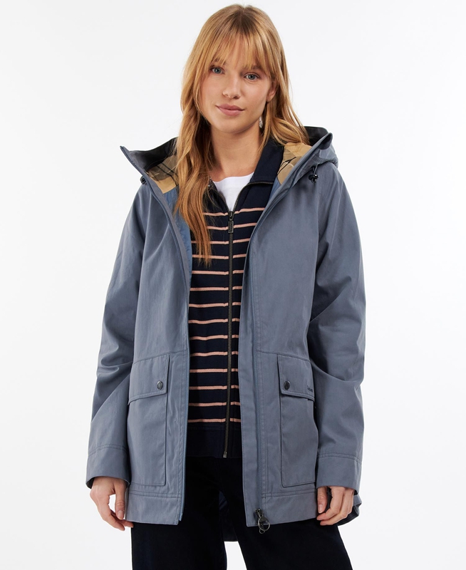 Chaqueta Impermeable Barbour Armeria Mujer Azules | 476013-TBC