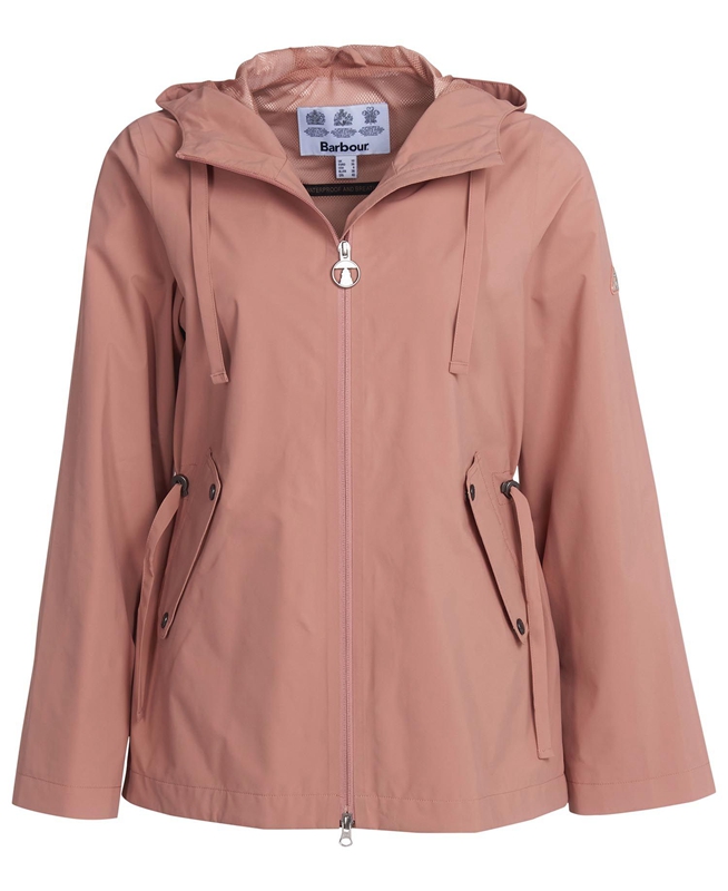 Chaqueta Impermeable Barbour Budle Mujer Naranjas | 805923-KFM