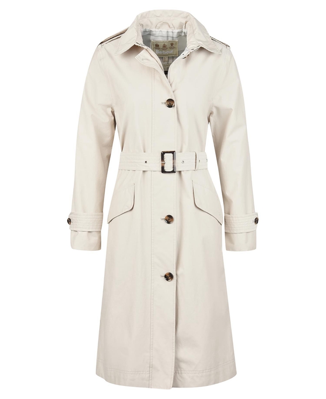 Chaqueta Impermeable Barbour Camilla Mujer Beige | 859170-DON