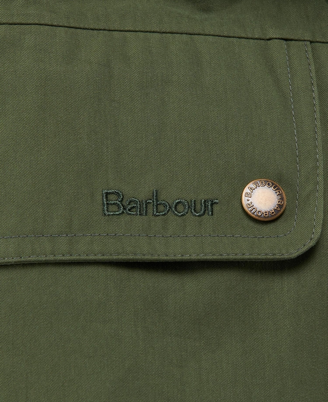 Chaqueta Impermeable Barbour Clary Mujer Verde | 745918-JZR