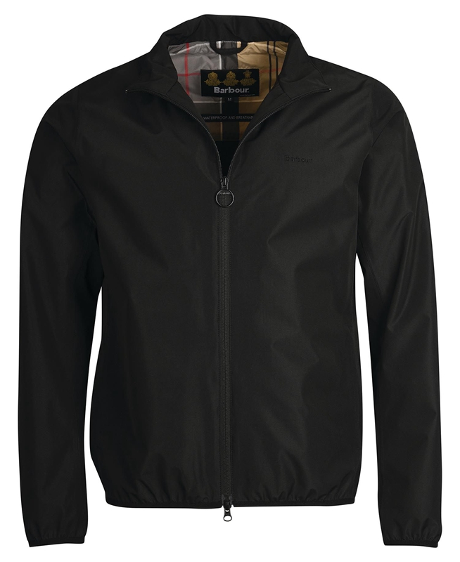 Chaqueta Impermeable Barbour Korbel Hombre Negras | 473916-XQS