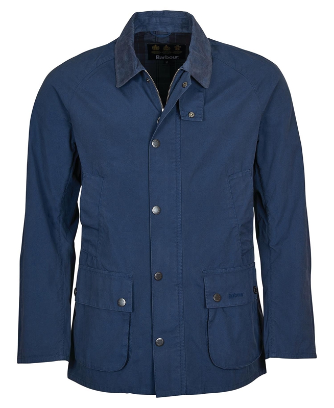 Chaquetas Casuales Barbour Ashby Hombre Azules | 817293-KAQ