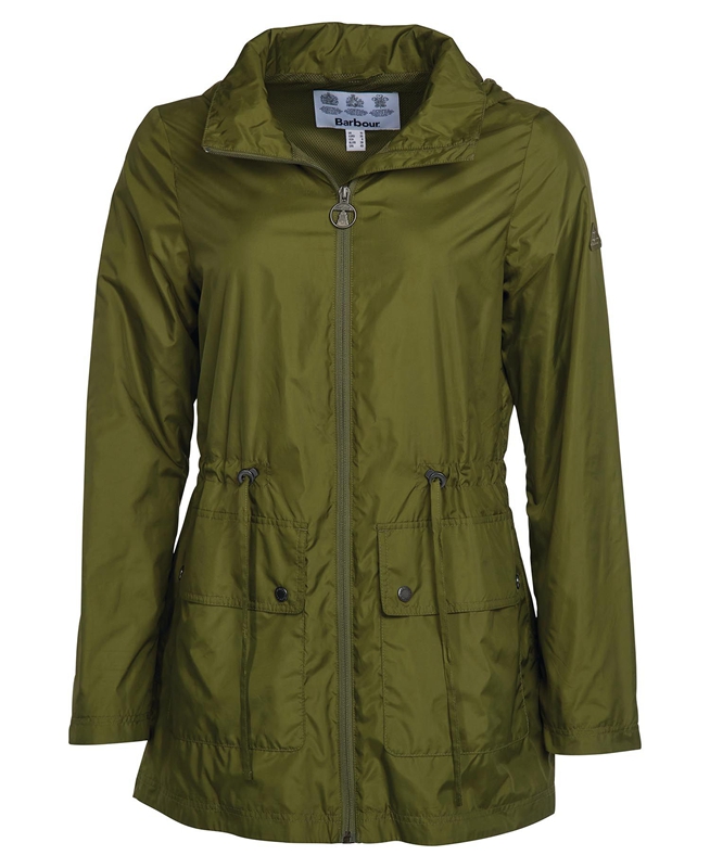 Chaquetas Casuales Barbour Campion Showerproof Mujer Verde | 159038-HYI