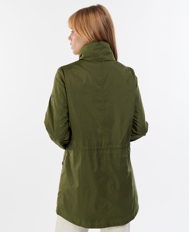 Chaquetas Casuales Barbour Campion Showerproof Mujer Verde | 159038-HYI