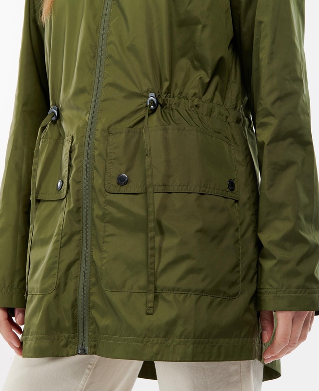 Chaquetas Casuales Barbour Campion Showerproof Mujer Verde | 159038-HYI