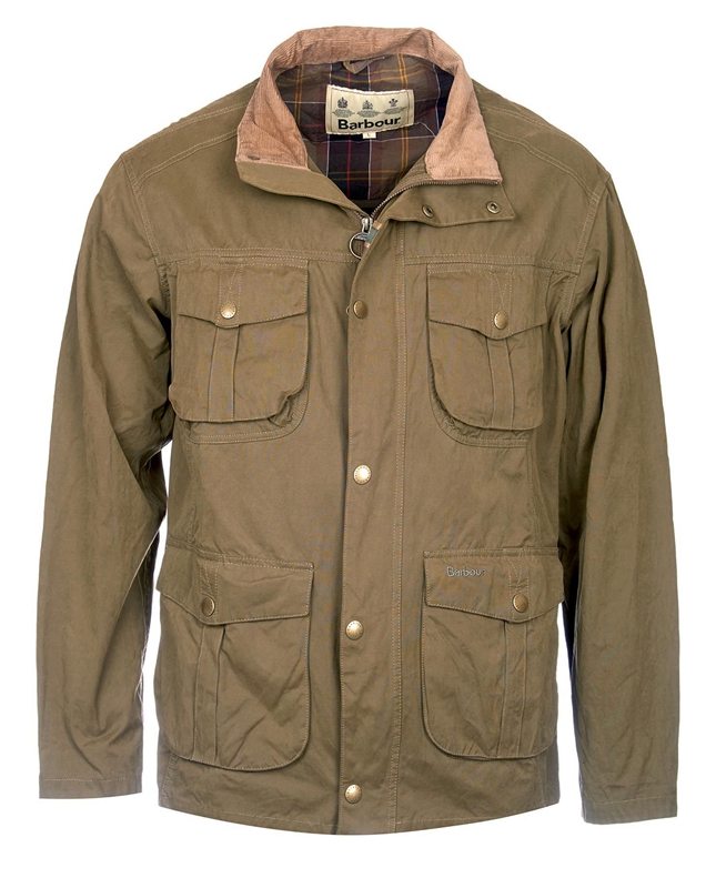 Chaquetas Casuales Barbour Sanderling Hombre Verde Oliva | 490172-MVA