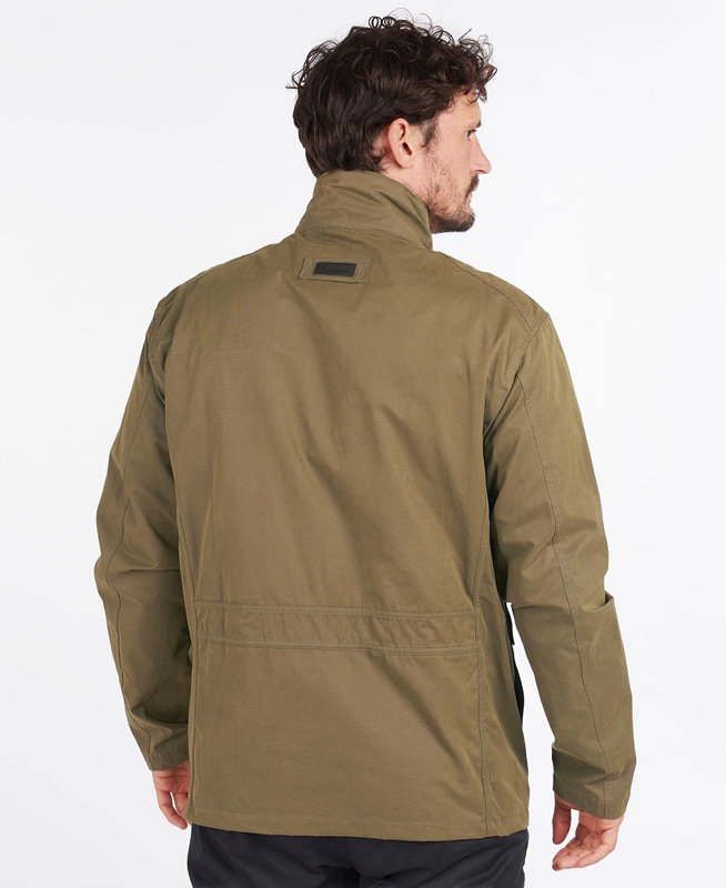 Chaquetas Casuales Barbour Sanderling Hombre Verde Oliva | 490172-MVA