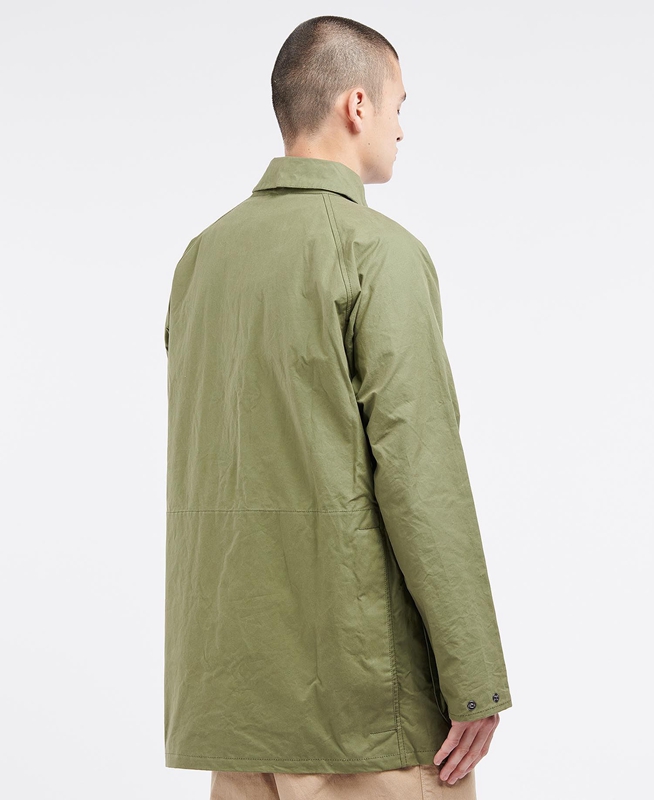 Chaquetas Casuales Barbour x Ally Capellino Back Hombre Verde Oliva | 364709-QTP