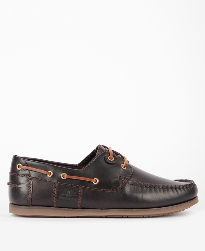 Loafers Barbour Capstan Hombre Cafe | 405261-KWJ