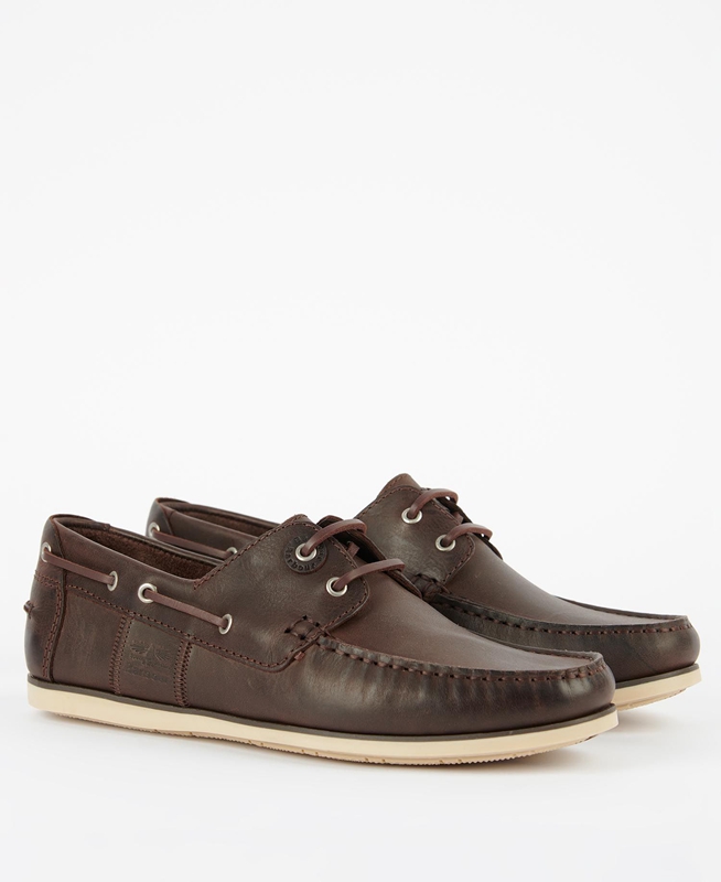 Loafers Barbour Capstan Hombre Marrones | 347860-TKU